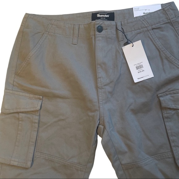 Bluenotes Grey Cotton Cargo Shorts Pockets Classic Men's Size 32 NWT 884 - Picture 4 of 16